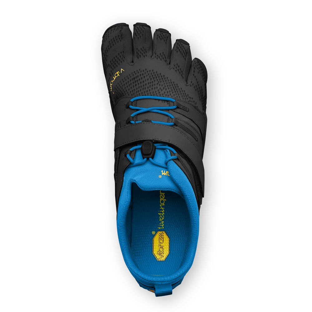 Vibram FiveFingers Heren V-Train 2.0 - Wandelschoenen Zwart/Blauw - 931628ROS